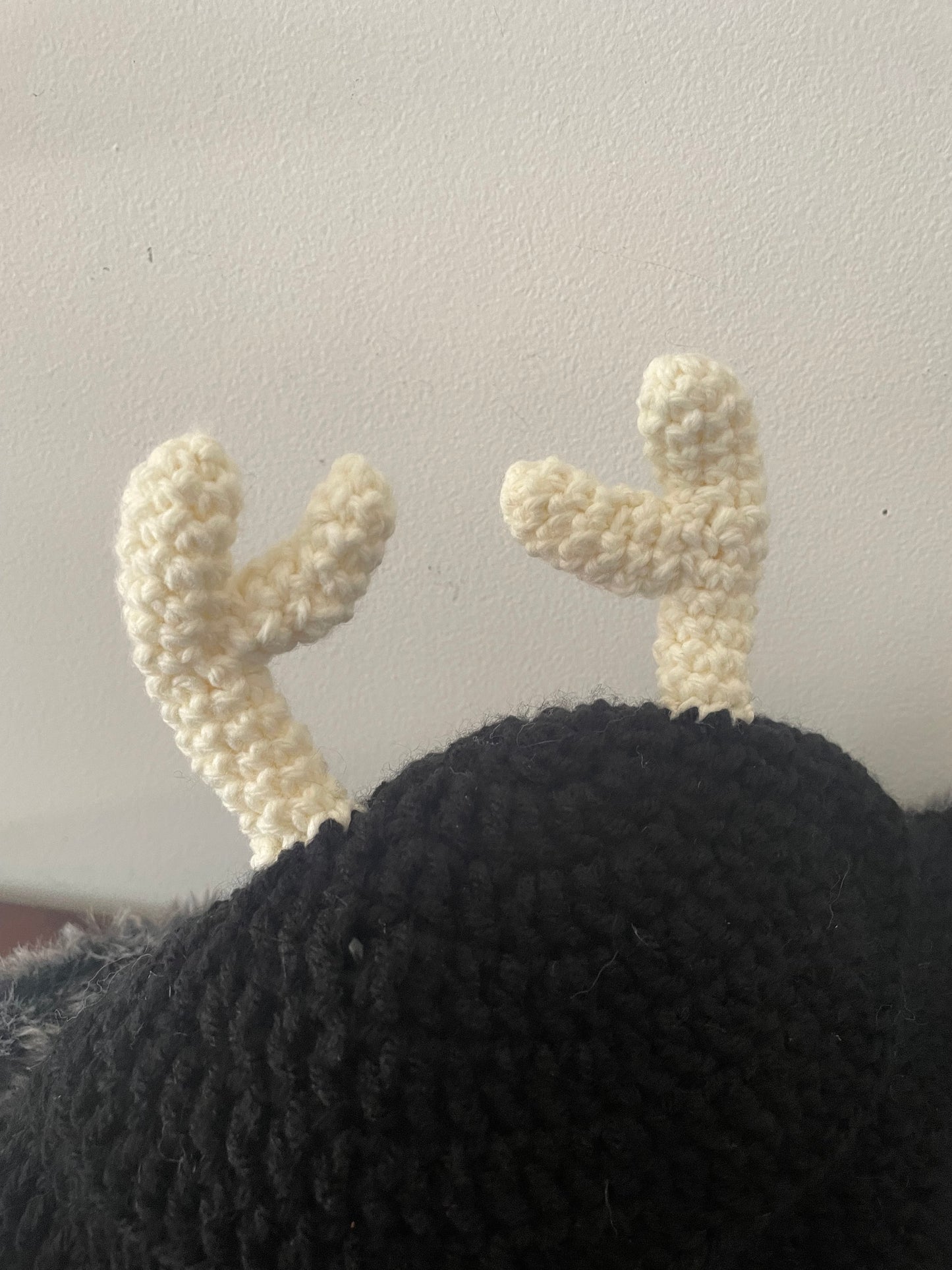 Crochet Wendigo Fur Trim Bucket Hat