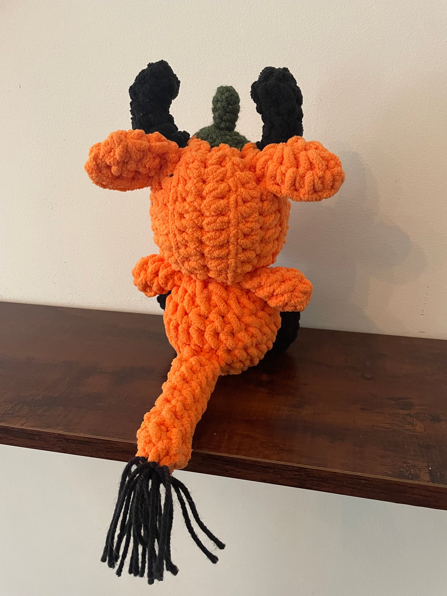Crochet Pumpkinhead Baphomet Plush