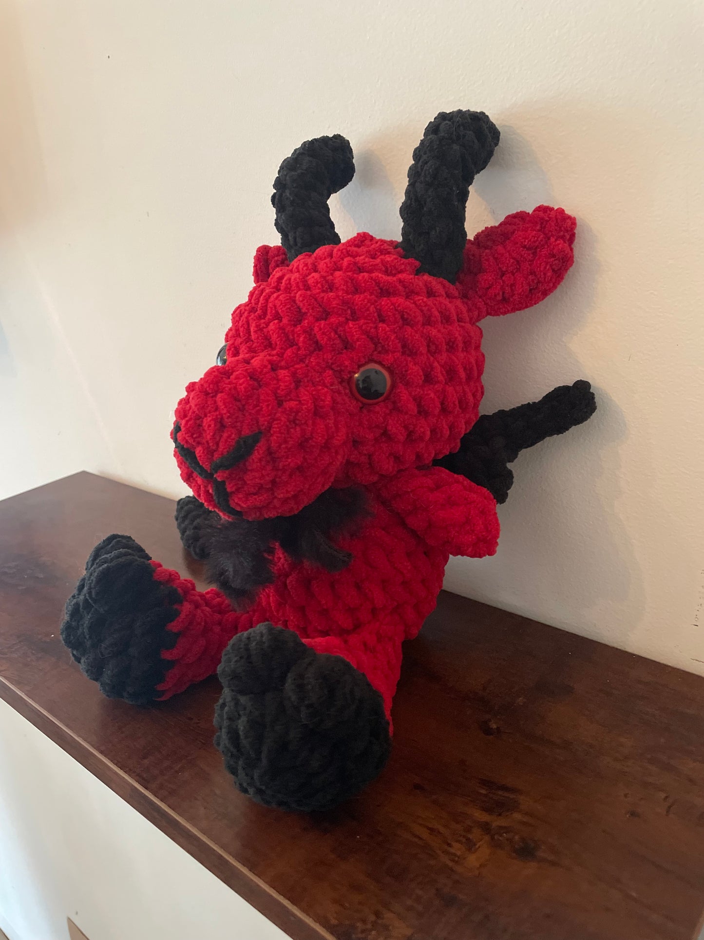 Crochet Jersey Devil Plush