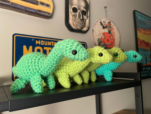Crochet Lil' Loch Nessie
