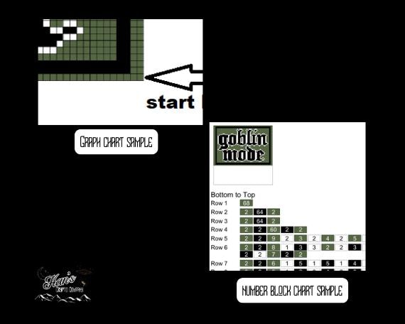 DIGITAL PDF DOWNLOAD* Crochet Goblin Mode Tapestry Pattern